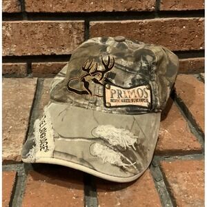 Primos Hunting Calls Camo Speak The Language Distressed Baseball Hat